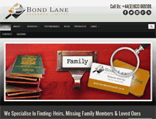 Tablet Screenshot of bondlaneresearch.com